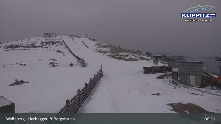 Archiv Foto Webcam Wolfsberg - Hocheggerlift Berg