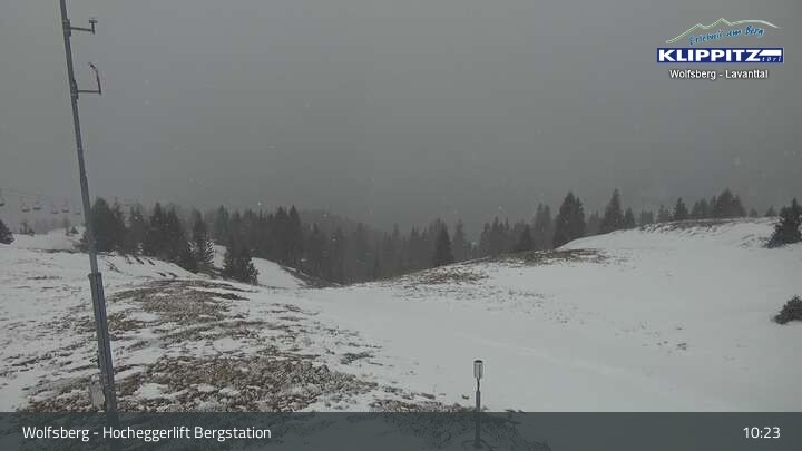 Archiv Foto Webcam Wolfsberg - Hocheggerlift Berg