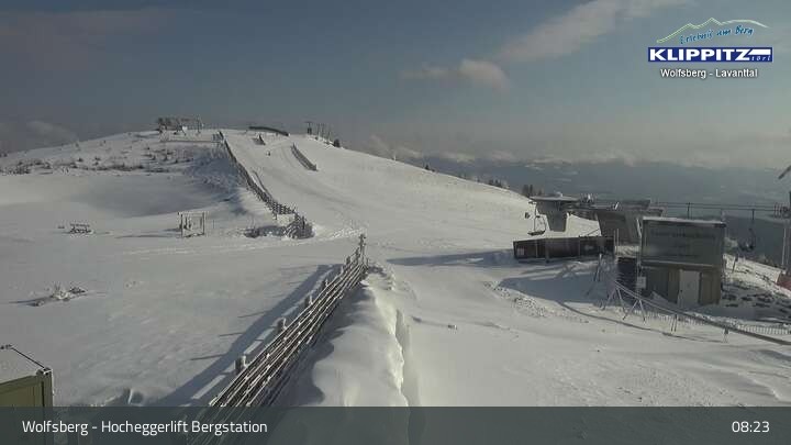 Archiv Foto Webcam Wolfsberg - Hocheggerlift Berg