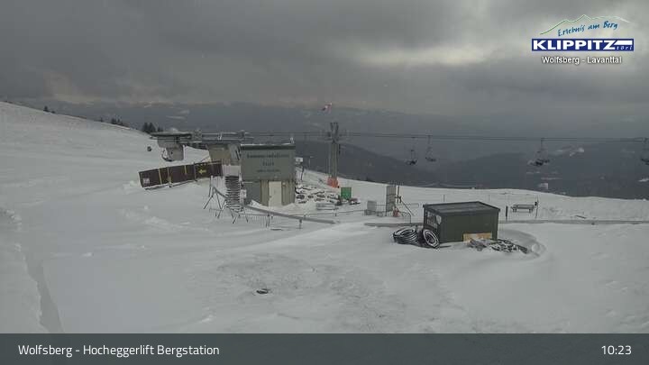 Archiv Foto Webcam Wolfsberg - Hocheggerlift Berg