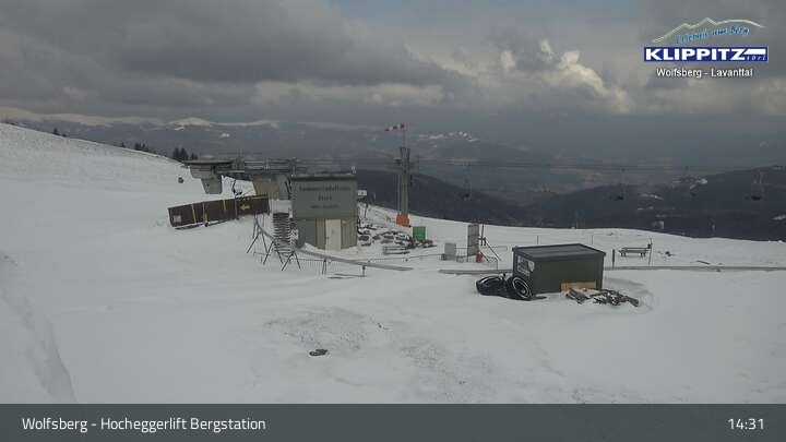 Archiv Foto Webcam Wolfsberg - Hocheggerlift Berg