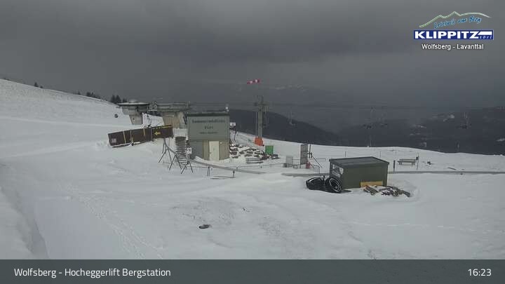 Archiv Foto Webcam Wolfsberg - Hocheggerlift Berg