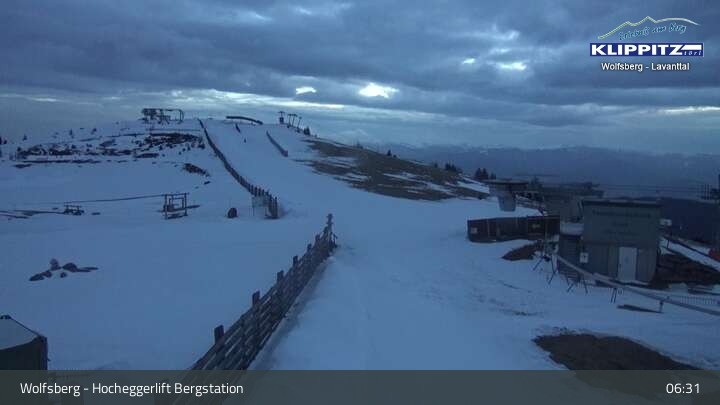 Archiv Foto Webcam Wolfsberg - Hocheggerlift Berg