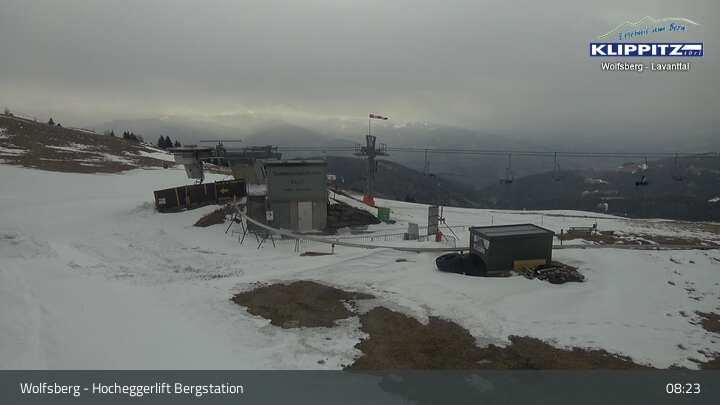 Archiv Foto Webcam Wolfsberg - Hocheggerlift Berg
