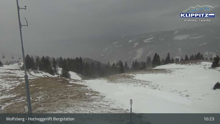 Archiv Foto Webcam Wolfsberg - Hocheggerlift Berg