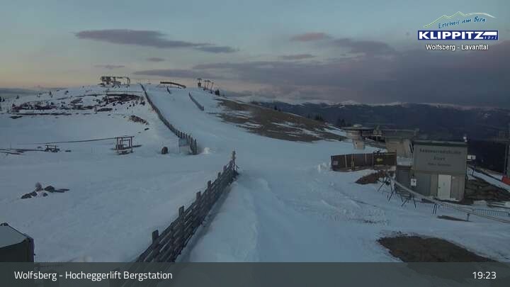 Archiv Foto Webcam Wolfsberg - Hocheggerlift Berg