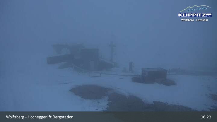 Archived image Webcam Wolfsberg - Hocheggerlift Top
