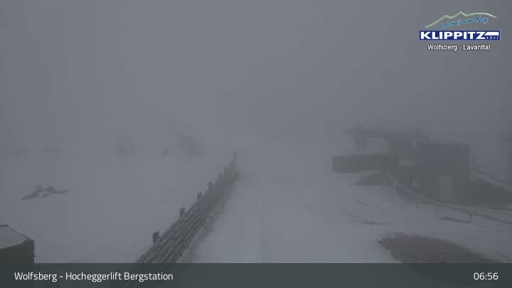 Archived image Webcam Wolfsberg - Hocheggerlift Top