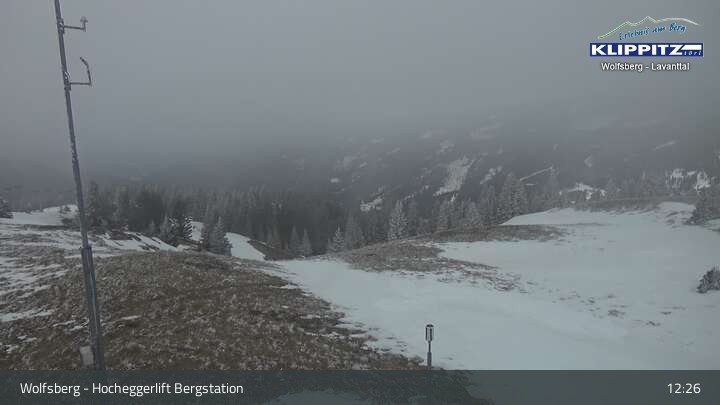 Archived image Webcam Wolfsberg - Hocheggerlift Top