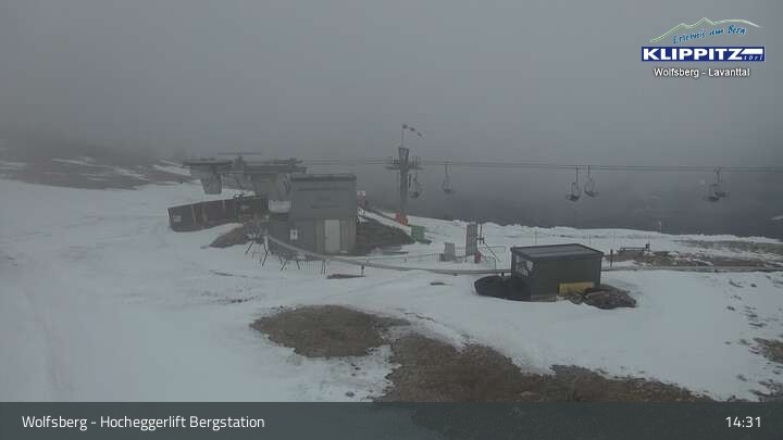 Archived image Webcam Wolfsberg - Hocheggerlift Top