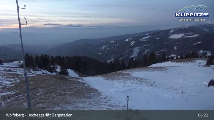 Archiv Foto Webcam Wolfsberg - Hocheggerlift Berg