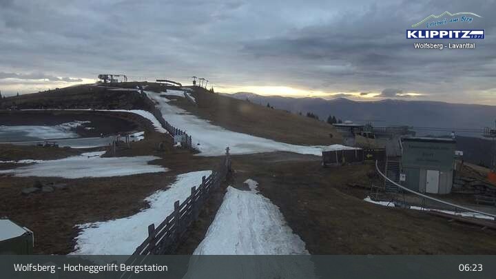 Archiv Foto Webcam Wolfsberg - Hocheggerlift Berg