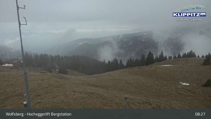 Archiv Foto Webcam Wolfsberg - Hocheggerlift Berg