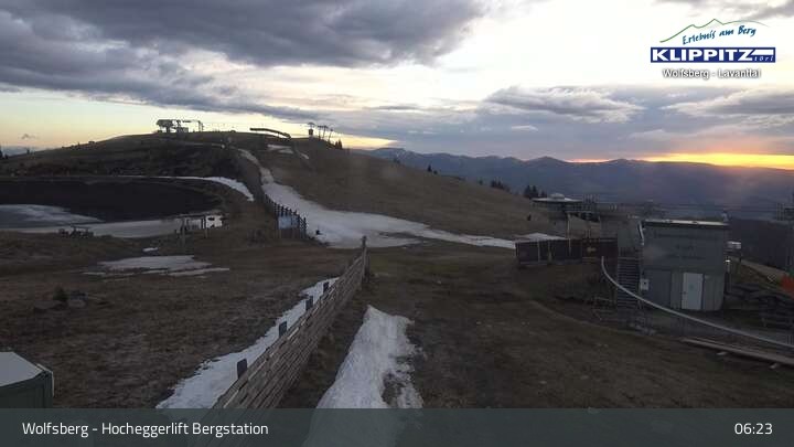 Archiv Foto Webcam Wolfsberg - Hocheggerlift Berg