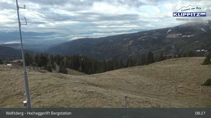 Archiv Foto Webcam Wolfsberg - Hocheggerlift Berg