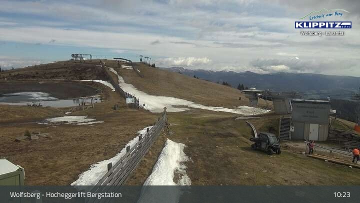 Archiv Foto Webcam Wolfsberg - Hocheggerlift Berg