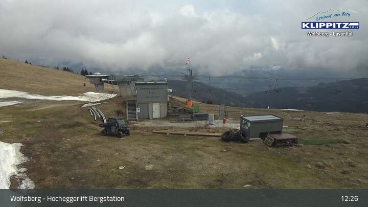 Archiv Foto Webcam Wolfsberg - Hocheggerlift Berg