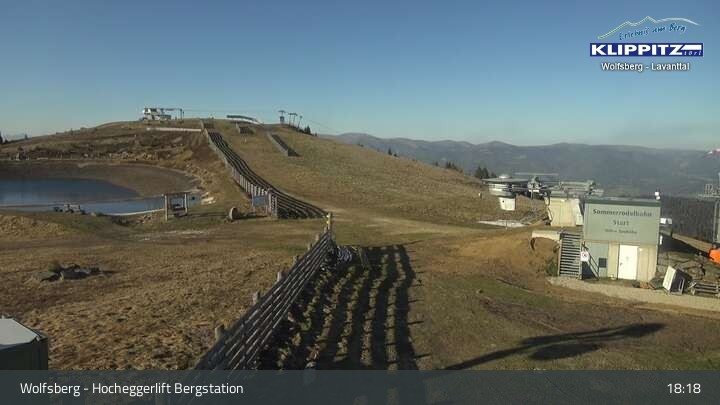 Archiv Foto Webcam Wolfsberg - Hocheggerlift Berg
