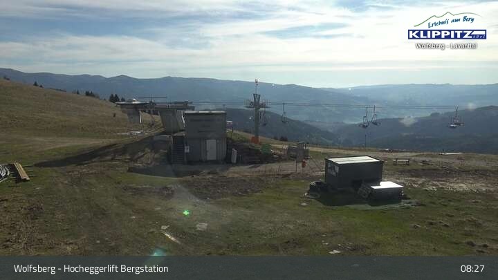 Archiv Foto Webcam Wolfsberg - Hocheggerlift Berg