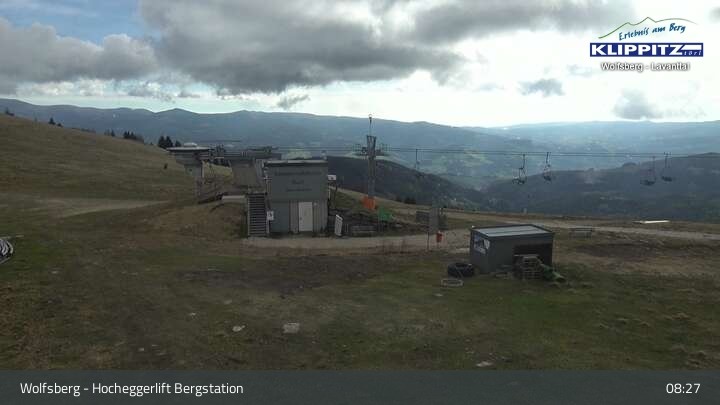 Archiv Foto Webcam Wolfsberg - Hocheggerlift Berg