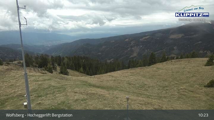 Archiv Foto Webcam Wolfsberg - Hocheggerlift Berg