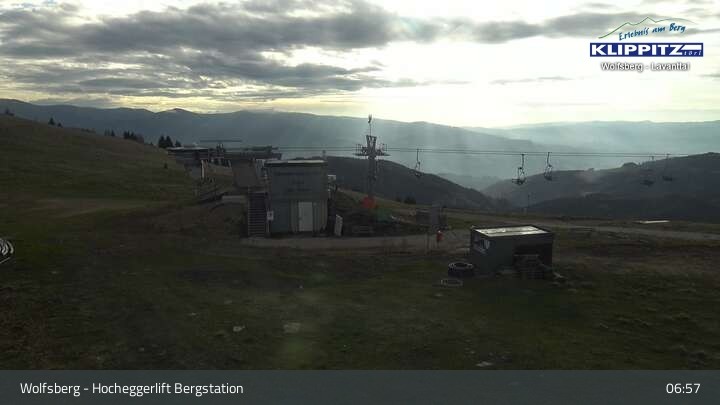 Archiv Foto Webcam Wolfsberg - Hocheggerlift Berg