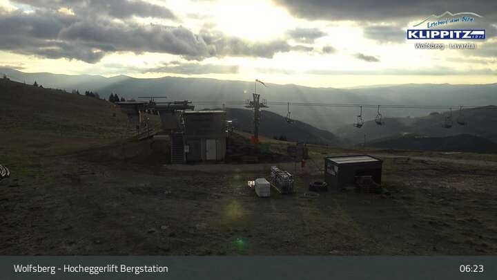 Archiv Foto Webcam Wolfsberg - Hocheggerlift Berg