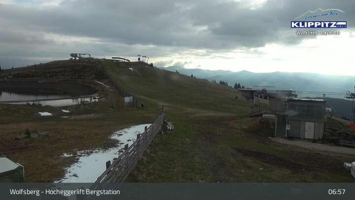 Archiv Foto Webcam Wolfsberg - Hocheggerlift Berg