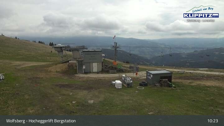 Archiv Foto Webcam Wolfsberg - Hocheggerlift Berg