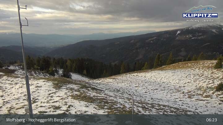 Archiv Foto Webcam Wolfsberg - Hocheggerlift Berg