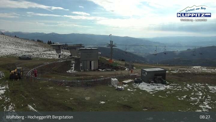 Archiv Foto Webcam Wolfsberg - Hocheggerlift Berg