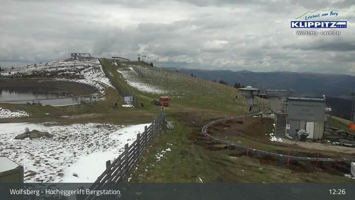 Archiv Foto Webcam Wolfsberg - Hocheggerlift Berg