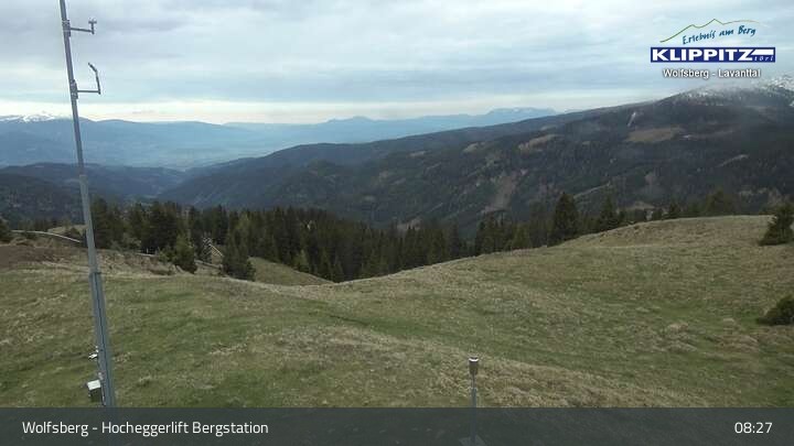 Archiv Foto Webcam Wolfsberg - Hocheggerlift Berg