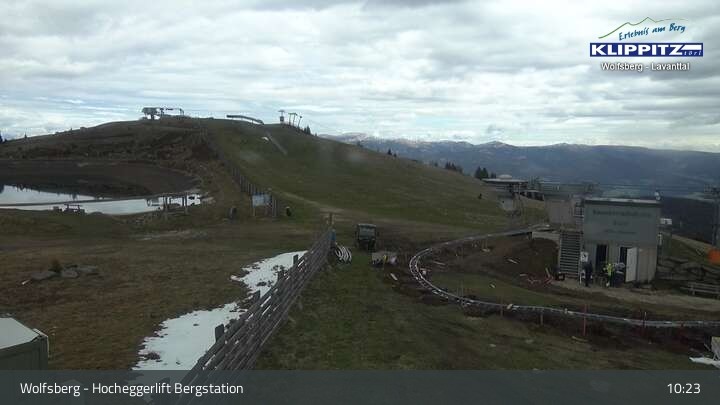 Archiv Foto Webcam Wolfsberg - Hocheggerlift Berg