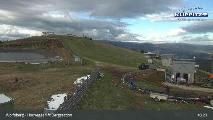 Archiv Foto Webcam Wolfsberg - Hocheggerlift Berg