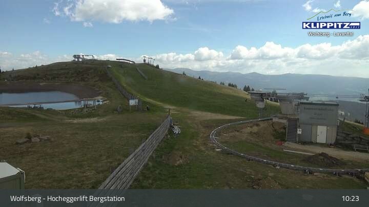 Archived image Webcam Wolfsberg - Hocheggerlift Top