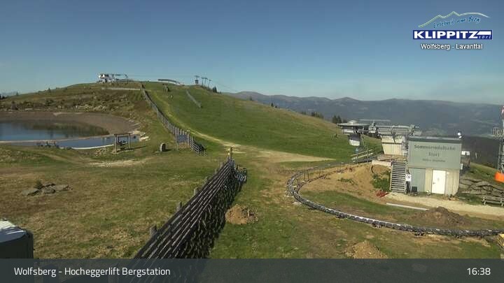 Archiv Foto Webcam Wolfsberg - Hocheggerlift Berg