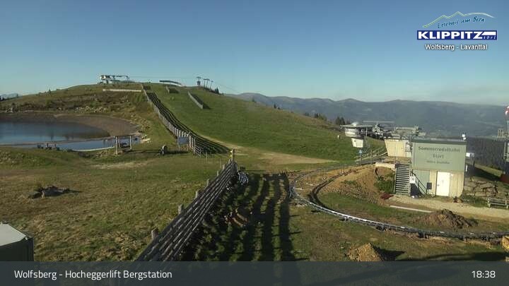 Archiv Foto Webcam Wolfsberg - Hocheggerlift Berg