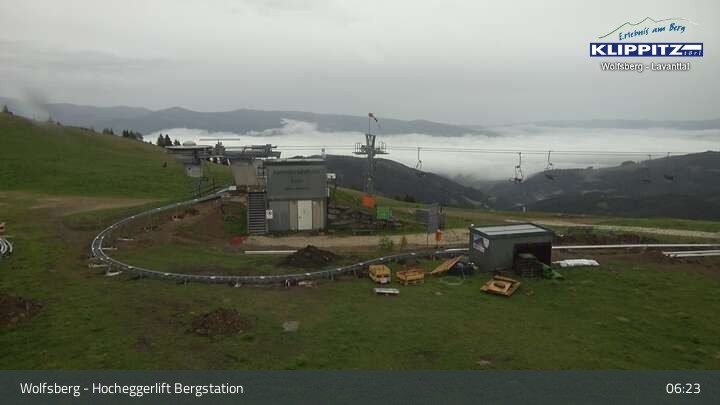 Archiv Foto Webcam Wolfsberg - Hocheggerlift Berg