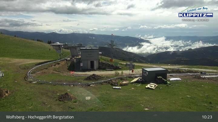 Archiv Foto Webcam Wolfsberg - Hocheggerlift Berg