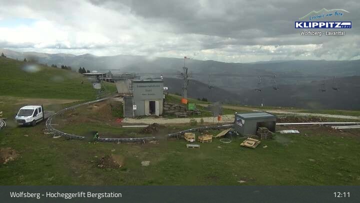 Archiv Foto Webcam Wolfsberg - Hocheggerlift Berg