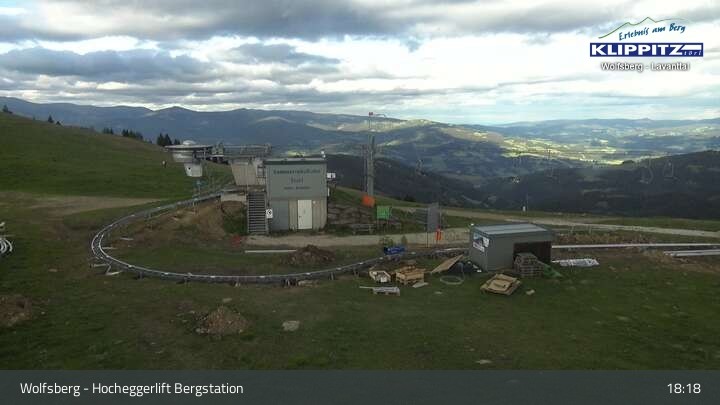 Archiv Foto Webcam Wolfsberg - Hocheggerlift Berg