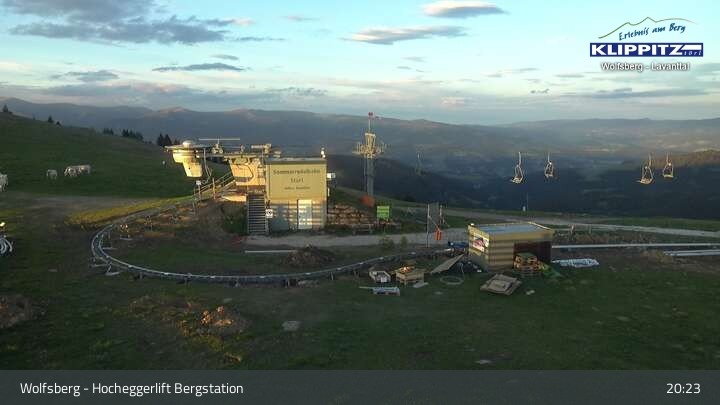 Archiv Foto Webcam Wolfsberg - Hocheggerlift Berg