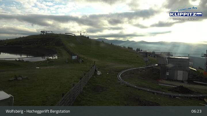 Archiv Foto Webcam Wolfsberg - Hocheggerlift Berg