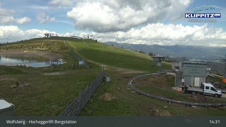 Archiv Foto Webcam Wolfsberg - Hocheggerlift Berg