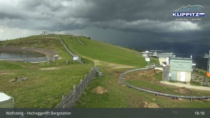 Archiv Foto Webcam Wolfsberg - Hocheggerlift Berg