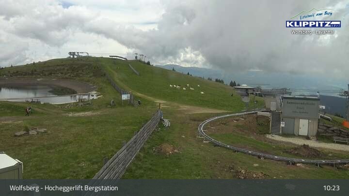 Archiv Foto Webcam Wolfsberg - Hocheggerlift Berg