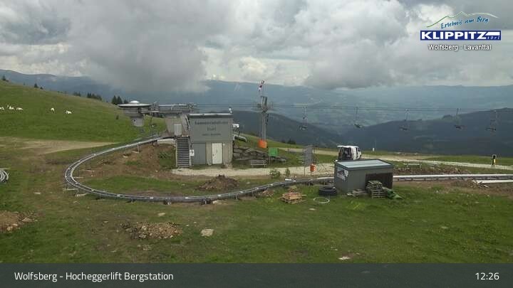 Archiv Foto Webcam Wolfsberg - Hocheggerlift Berg