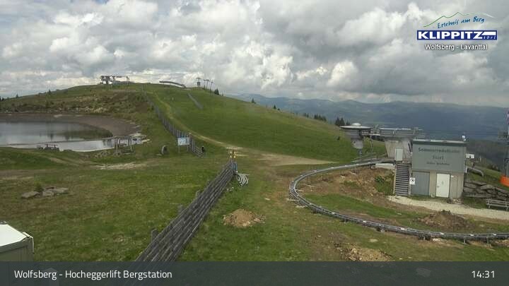 Archiv Foto Webcam Wolfsberg - Hocheggerlift Berg