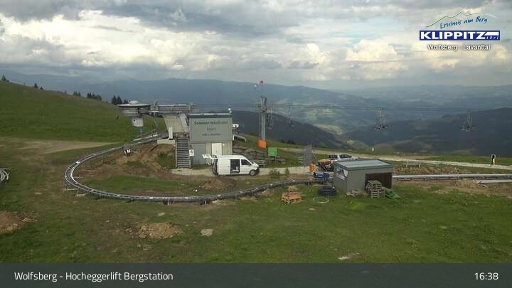 Archiv Foto Webcam Wolfsberg - Hocheggerlift Berg